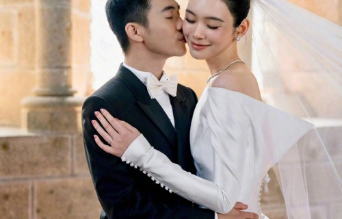 奚梦瑶何猷君大婚，把陈学冬炸出来了_婚礼_梁安琪_圣米歇尔山|求婚|四太|车祸|新娘