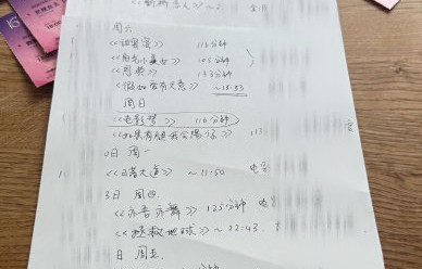 赵子琪的北影节9天观影日程都包含哪些类型的影片？